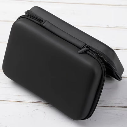 Handheld Game Console Carrying Case, Protective Travel Retro Mini Player Box for Charging Cable, Earpods, Batteries