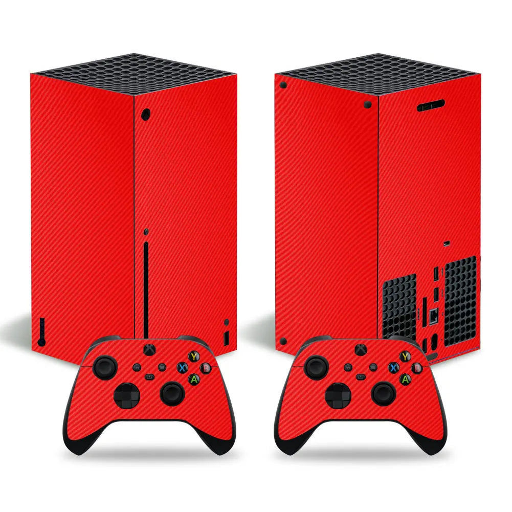 Carbon Fiber and Matte for Xbox Series X Skin Sticker for Xbox Series X Pvc Skins for Xbox Series X Vinyl Sticker