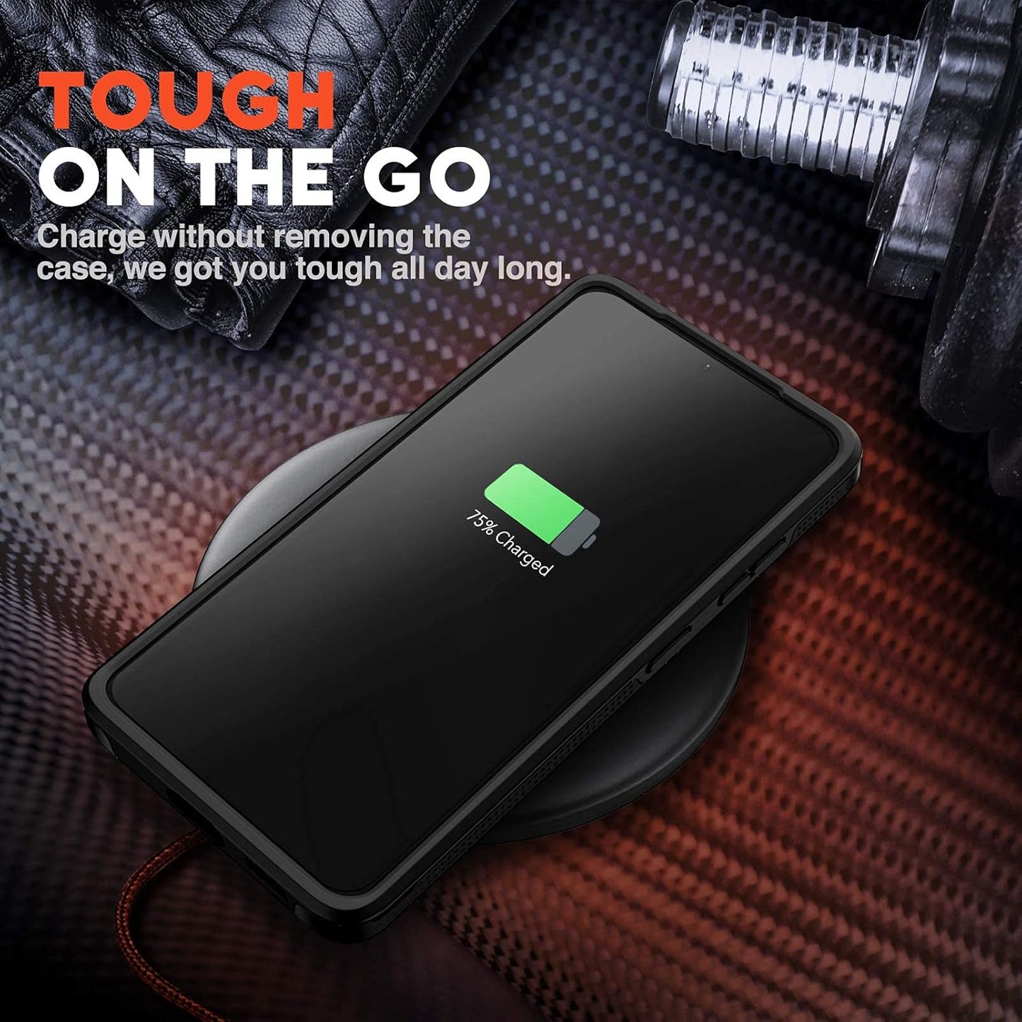 [1St Generation Designed for Samsung S21 Case (Not for S21 Plus&S21 Ultra), Heavy-Duty Tough Rugged Lightweight Slim Shockproof Protective Case for Samsung Galaxy S21 6.2 Inch, Black