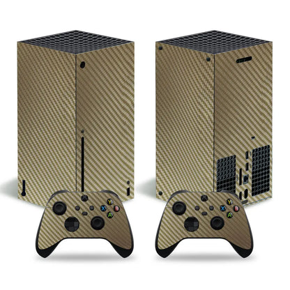Carbon Fiber and Matte for Xbox Series X Skin Sticker for Xbox Series X Pvc Skins for Xbox Series X Vinyl Sticker